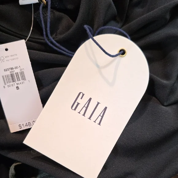 NWT $148 CULT GAIA X GAP LIMITED EDITION COLAB CUTOUT DRESS IN BLACK SIZE S - Picture 9 of 9